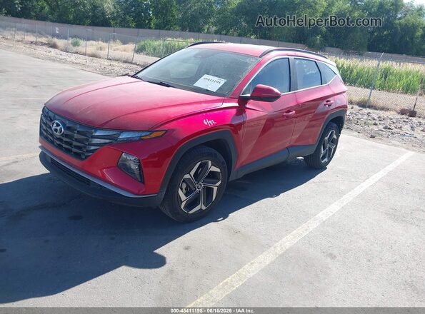 5NMJFCAE4PH257848 2023 HYUNDAI TUCSON Красный Передняя левая четверть