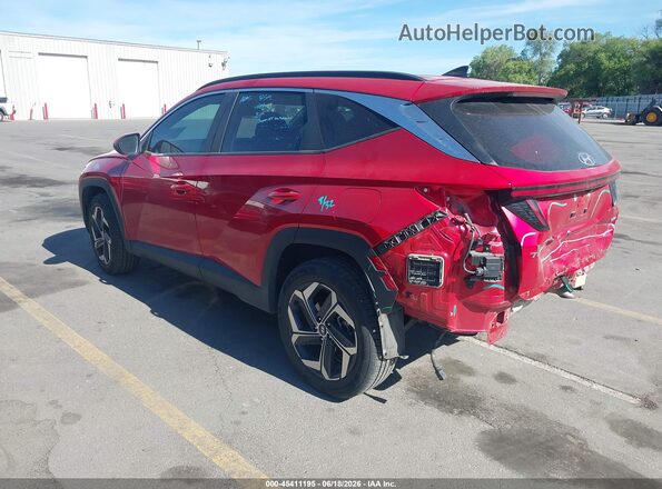 5NMJFCAE4PH257848 2023 HYUNDAI TUCSON Красный Задняя левая четверть