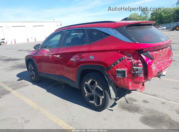 5NMJFCAE4PH257848 2023 HYUNDAI TUCSON Красный Панорамный вид салона 360°