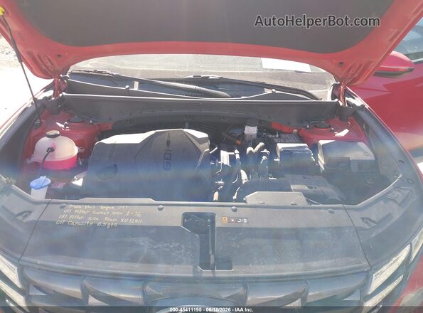 5NMJFCAE4PH257848 2023 HYUNDAI TUCSON Красный Вид сзади