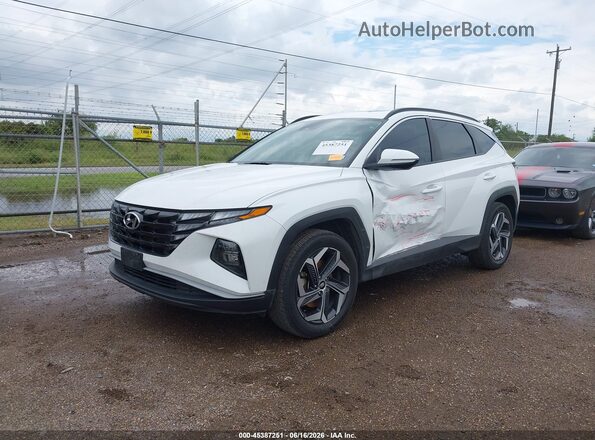 5NMJFCAE4PH259454 2023 HYUNDAI TUCSON White Vista tres cuartos delantera izquierda