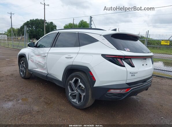 5NMJFCAE4PH259454 2023 HYUNDAI TUCSON White Trasero izquierdo
