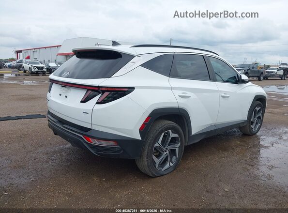 5NMJFCAE4PH259454 2023 HYUNDAI TUCSON White Trasero derecho