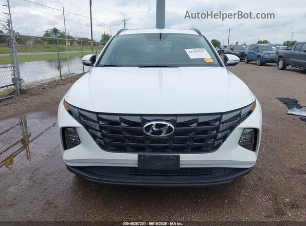 5NMJFCAE4PH259454 2023 HYUNDAI TUCSON White Vista del cuadro de instrumentos