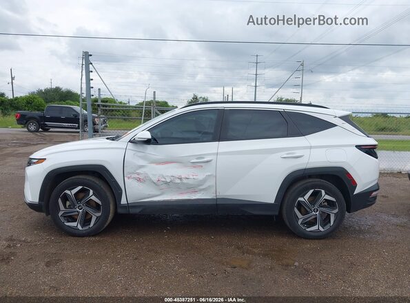 5NMJFCAE4PH259454 2023 HYUNDAI TUCSON White Vista interior de 360 grados