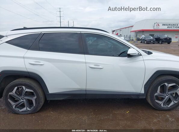 5NMJFCAE4PH259454 2023 HYUNDAI TUCSON White Vista interior trasera