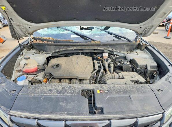 5NMJFCAE5NH060071 2022 HYUNDAI TUCSON Silver Вид підкапотного простору