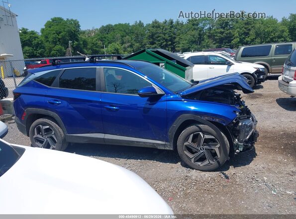 5NMJFCAE5PH279986 2023 HYUNDAI TUCSON Blue Սալոնի հետևի տեսք