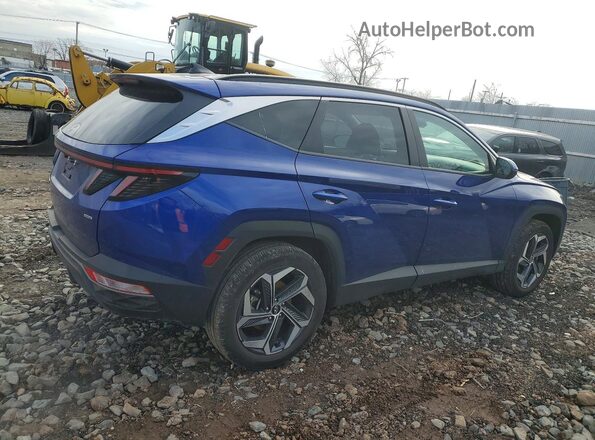 5NMJFCAE5PH287957 2023 HYUNDAI TUCSON Blue Trasero derecho