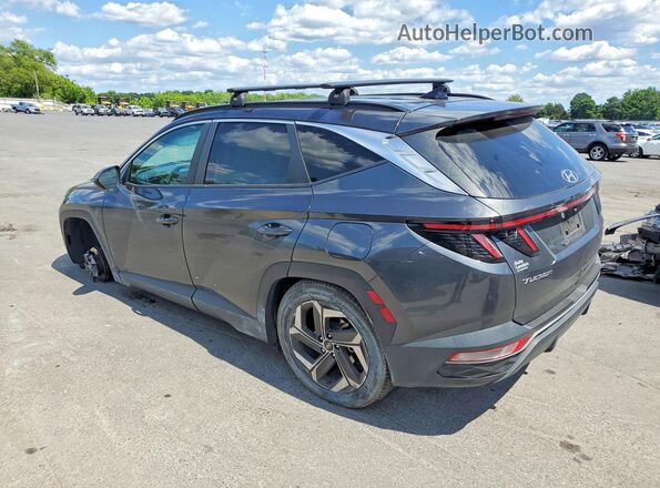 5NMJFCAE7PH183891 2023 HYUNDAI TUCSON Gray Trasero izquierdo