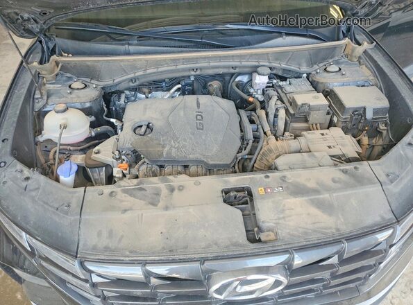 5NMJFCAE7PH201015 2023 HYUNDAI TUCSON Black Вид підкапотного простору