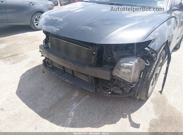 5NMJFCAE8NH124099 2022 HYUNDAI TUCSON Gray წინა ხედი