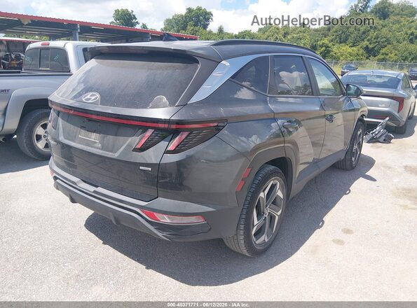 5NMJFCAE8NH124099 2022 HYUNDAI TUCSON Gray უკანა მარჯვენა
