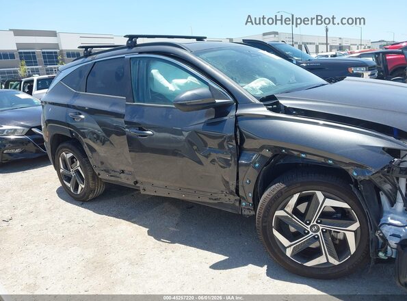 5NMJFCAE8PH184533 2023 HYUNDAI TUCSON Gray უკანა სალონის ხედი
