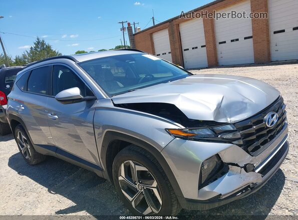 5NMJFCAE9PH223629 2023 HYUNDAI TUCSON Silver Սալոնի հետևի տեսք