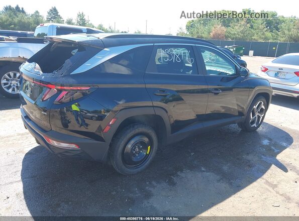 5NMJFCAEXNH079666 2022 HYUNDAI TUCSON Black Tył prawy