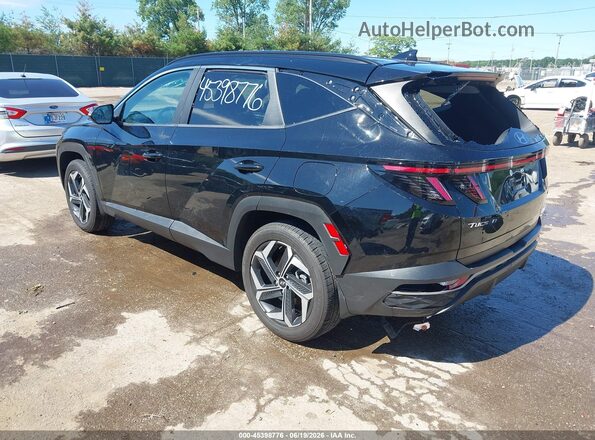 5NMJFCAEXNH079666 2022 HYUNDAI TUCSON Black Tył lewy