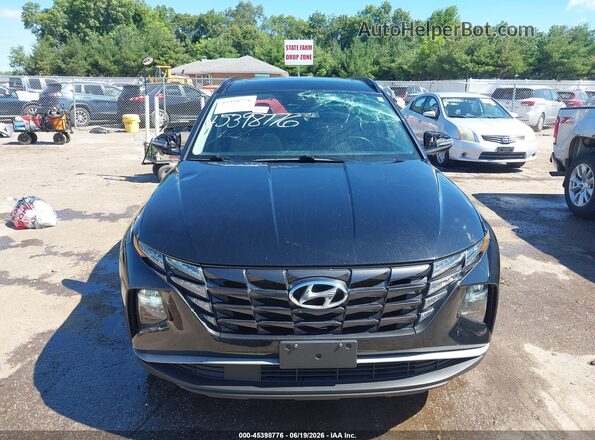 5NMJFCAEXNH079666 2022 HYUNDAI TUCSON Black Widok zestawu wskaźników