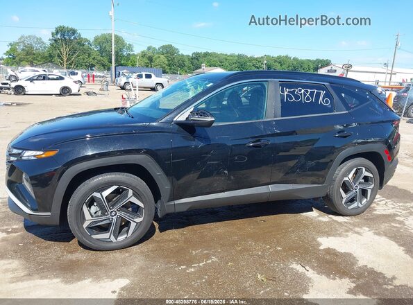 5NMJFCAEXNH079666 2022 HYUNDAI TUCSON Black Widok wnętrza 360 stopni