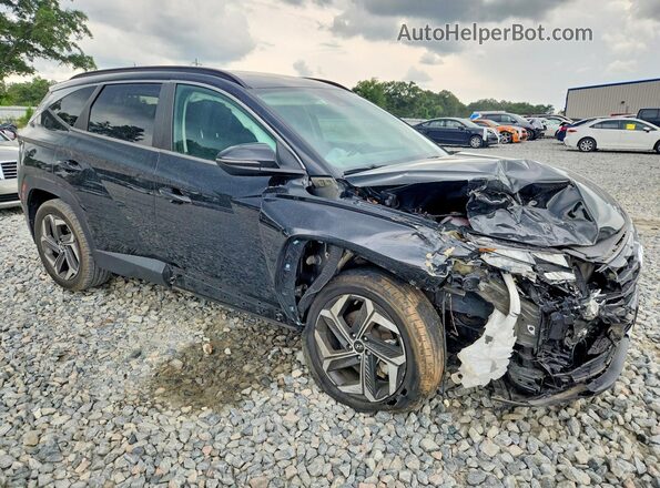 5NMJFCAEXNH100421 2022 HYUNDAI TUCSON Black წინა მარჯვენა