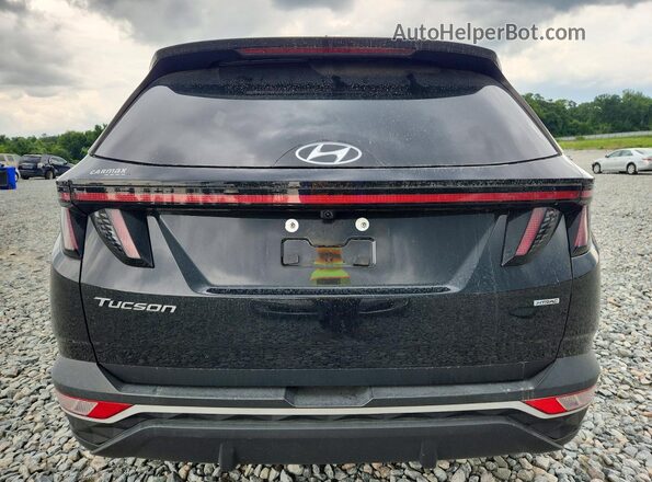 5NMJFCAEXNH100421 2022 HYUNDAI TUCSON Black უკანა ხედი