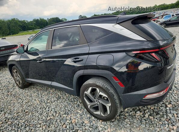 5NMJFCAEXNH100421 2022 HYUNDAI TUCSON Black უკანა მარცხენა