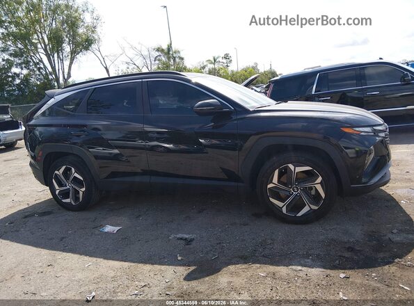 5NMJFCDE3RH353355 2024 HYUNDAI TUCSON Black Widok wnętrza z tyłu