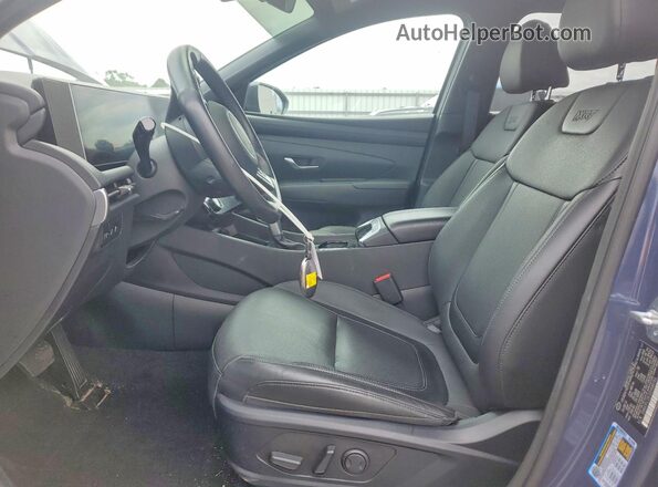 5NMJFCDE3SH588344 2025 HYUNDAI TUCSON Blue Вид салону спереду