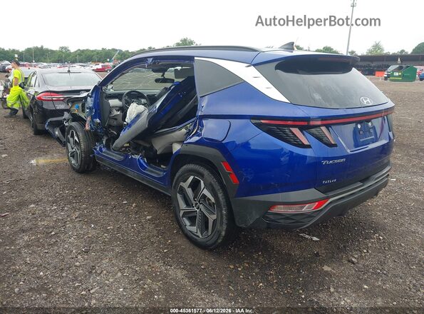 5NMJFCDE5RH360923 2024 HYUNDAI TUCSON Blue Հետևի ձախ