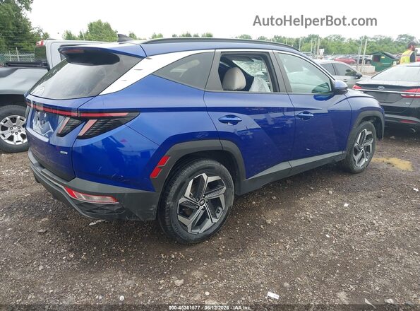 5NMJFCDE5RH360923 2024 HYUNDAI TUCSON Blue Հետևի աջ