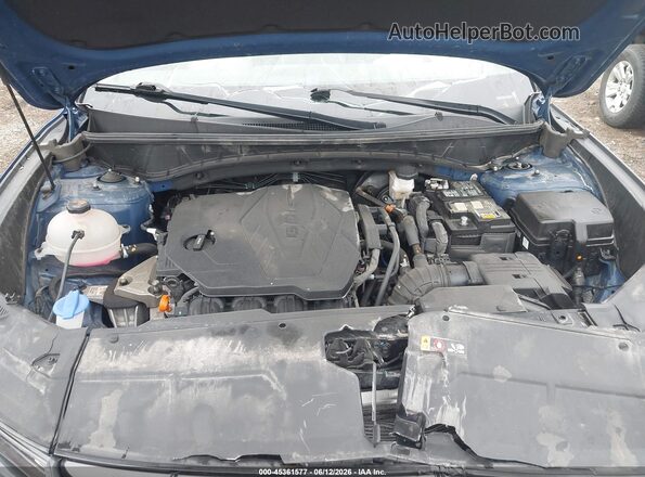 5NMJFCDE5RH360923 2024 HYUNDAI TUCSON Blue Հետևի տեսք