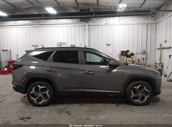 5NMJFCDEXRH332969 2024 HYUNDAI TUCSON Gray Вид задньої частини салону