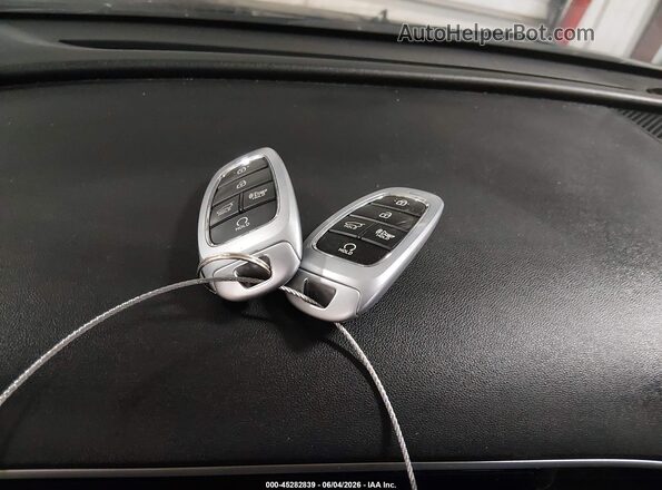 5NMJFCDEXRH332969 2024 HYUNDAI TUCSON Gray Вид панелі приладів