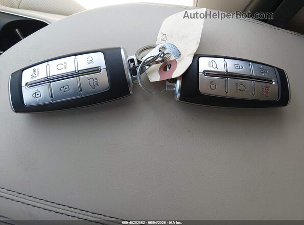 5NMMADTB0SH028306 2025 GENESIS GV70 Black Dashboard view