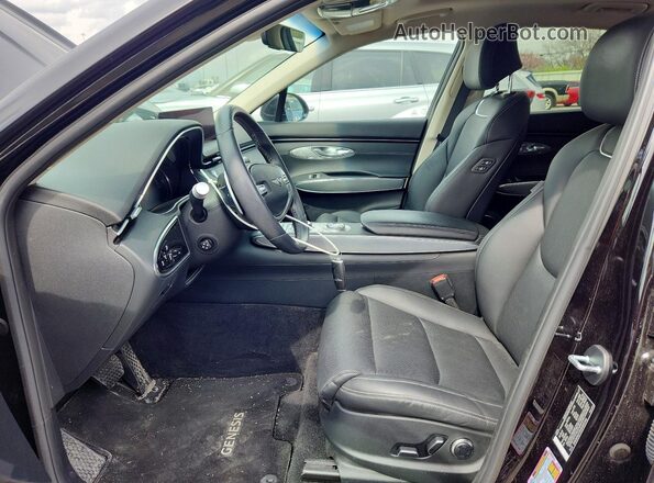 5NMMADTB1SH025446 2025 GENESIS GV70 Black Вид салону спереду