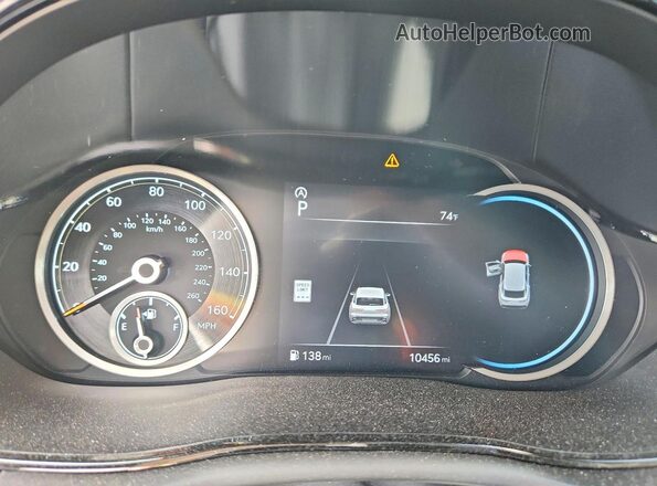 5NMMADTB8SH034872 2025 GENESIS GV70 Black ხელსაწყოთა პანელის ხედი