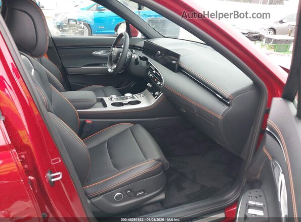 5NMMDDTCXTH046491 2026 GENESIS GV70 Red Vista interior delantera