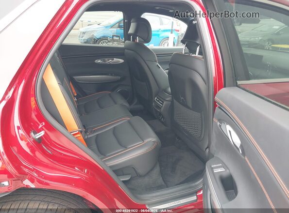 5NMMDDTCXTH046491 2026 GENESIS GV70 Red Vista de la etiqueta del VIN