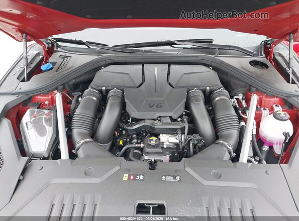 5NMMDDTCXTH046491 2026 GENESIS GV70 Red Vista trasera