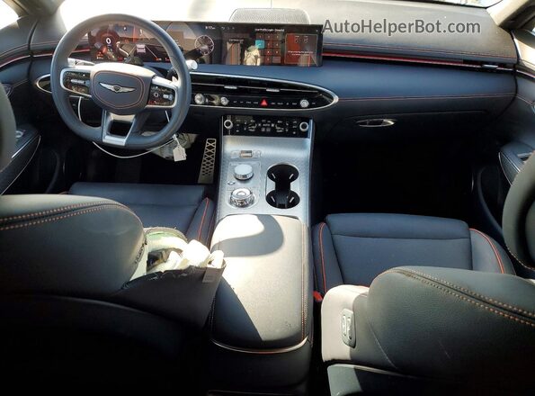 5NMMFDTB0TH038143 2026 GENESIS GV70 White Dashboard view