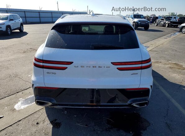 5NMMFDTB0TH038143 2026 GENESIS GV70 White Rear view