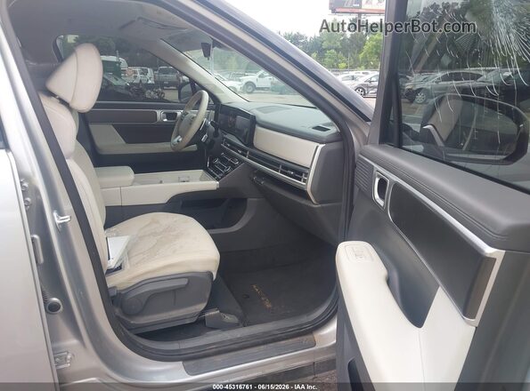 5NMP14GL1SH128222 2025 HYUNDAI SANTA FE Silver Вид салону спереду