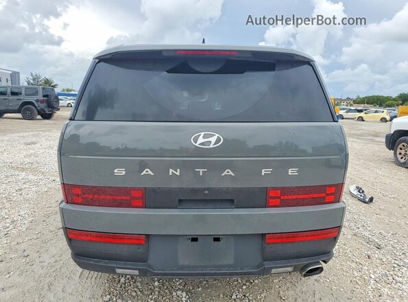 5NMP14GL2RH005880 2024 HYUNDAI SANTA Gray უკანა ხედი
