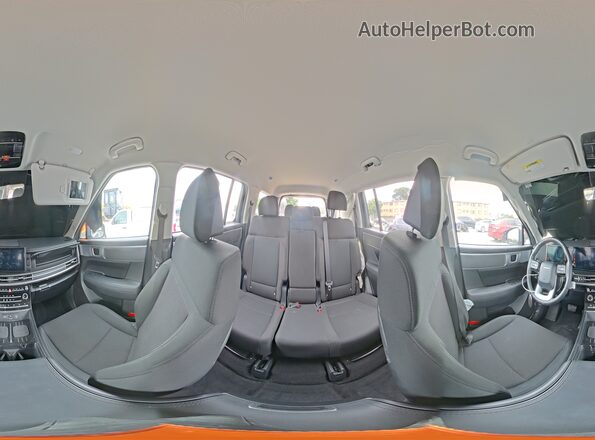 5NMP14GL2RH005880 2024 HYUNDAI SANTA Gray სალონის 360-გრადუსიანი ხედი