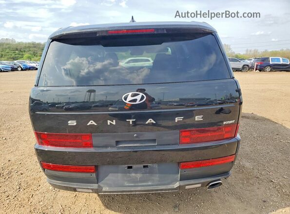 5NMP14GL2RH032917 2024 HYUNDAI SANTA Black Widok z tyłu