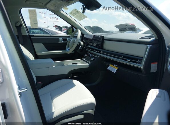 5NMP1DG12TH111123 2026 HYUNDAI SANTA FE HYBRID White Vista interior delantera