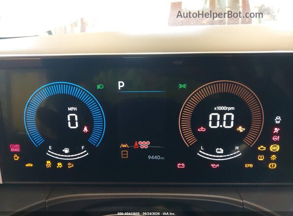 5NMP1DG15TH073550 2026 HYUNDAI SANTA FE HYBRID Белый Вид задних сидений