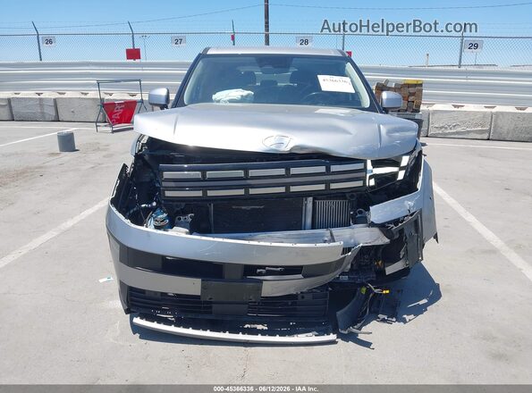 5NMP1DGL0RH001536 2024 HYUNDAI SANTA FE Silver Вид задньої частини салону