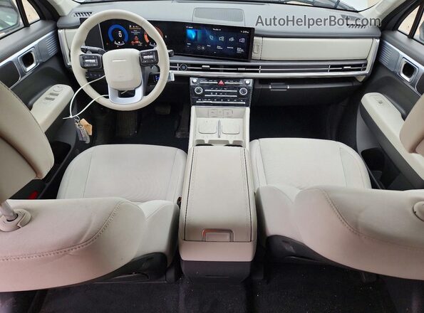 5NMP1DGL4SH148495 2025 HYUNDAI SANTA Silver წინა პანელის ხედი