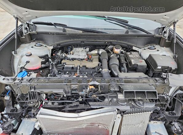 5NMP1DGL4SH148495 2025 HYUNDAI SANTA Silver ძრავის განყოფილების ხედი